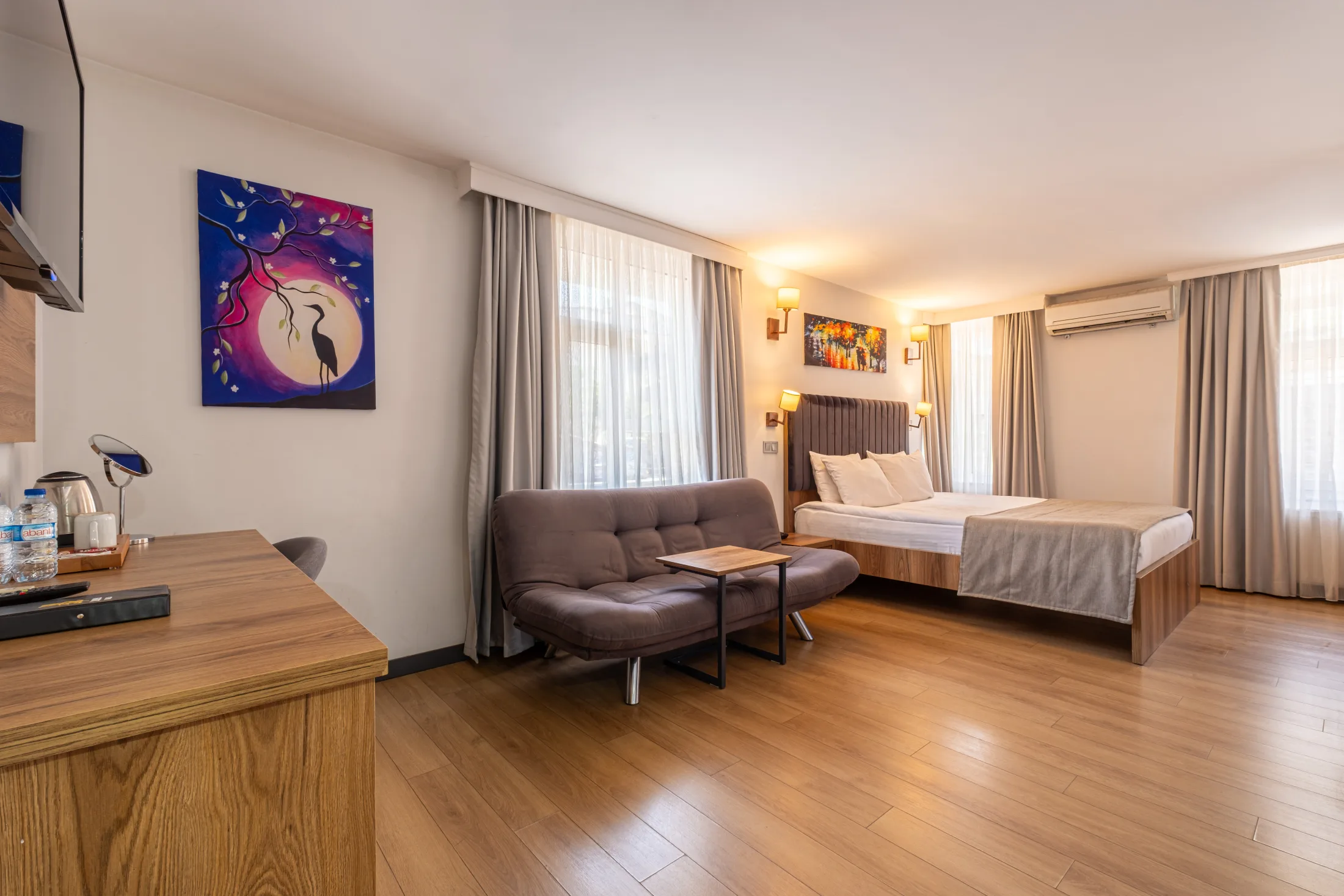 Business Life Hotel Bakırköy - Superior Double yaşam alanı